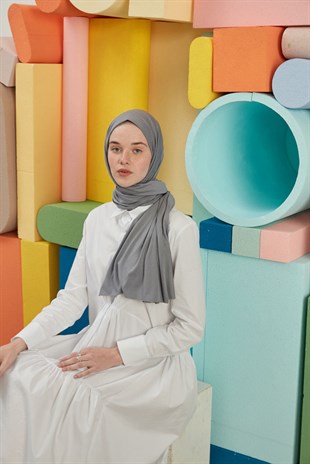 Daily Penye Şal Gri