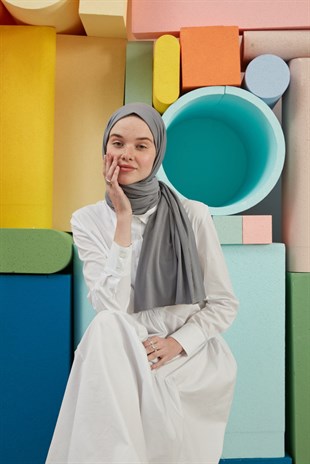 Daily Penye Şal Gri