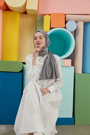 Daily Penye Şal Gri