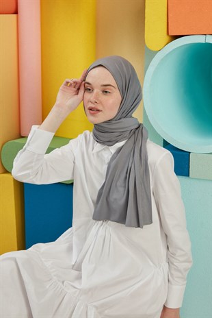 Daily Penye Şal Gri