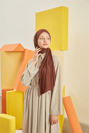 Daily Penye Şal Kahverengi