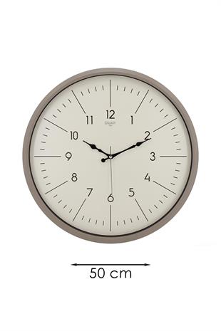  KUMBEJİ İNCE ÇİZGİLİ DUVAR SAATİ 50CM