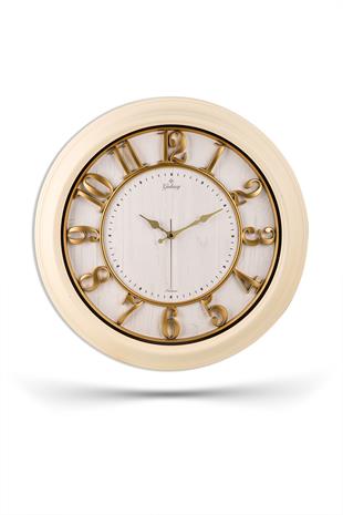 KABARTMA RAKAM DUVAR SAATİ 46 CM