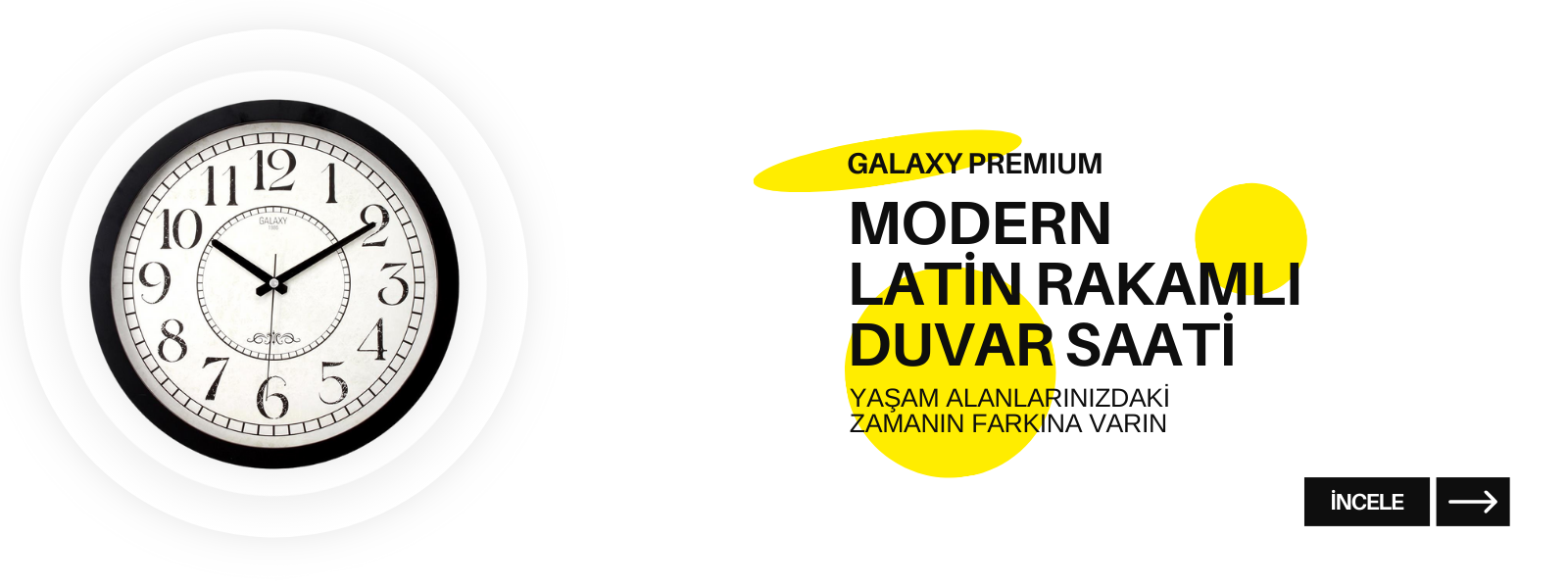 modern duvar saati