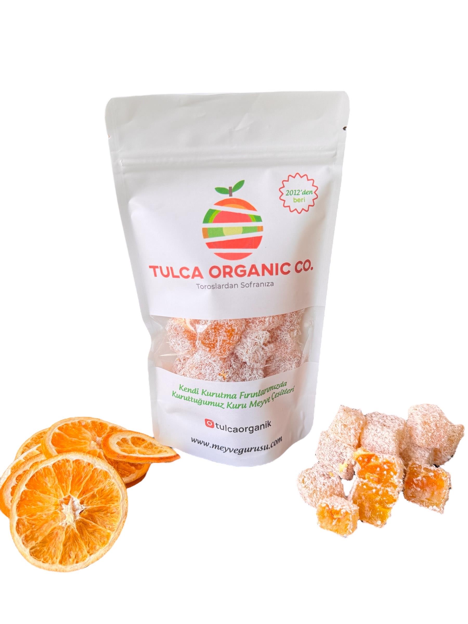 Kurutulmuş Portakallı Lokum 400gr