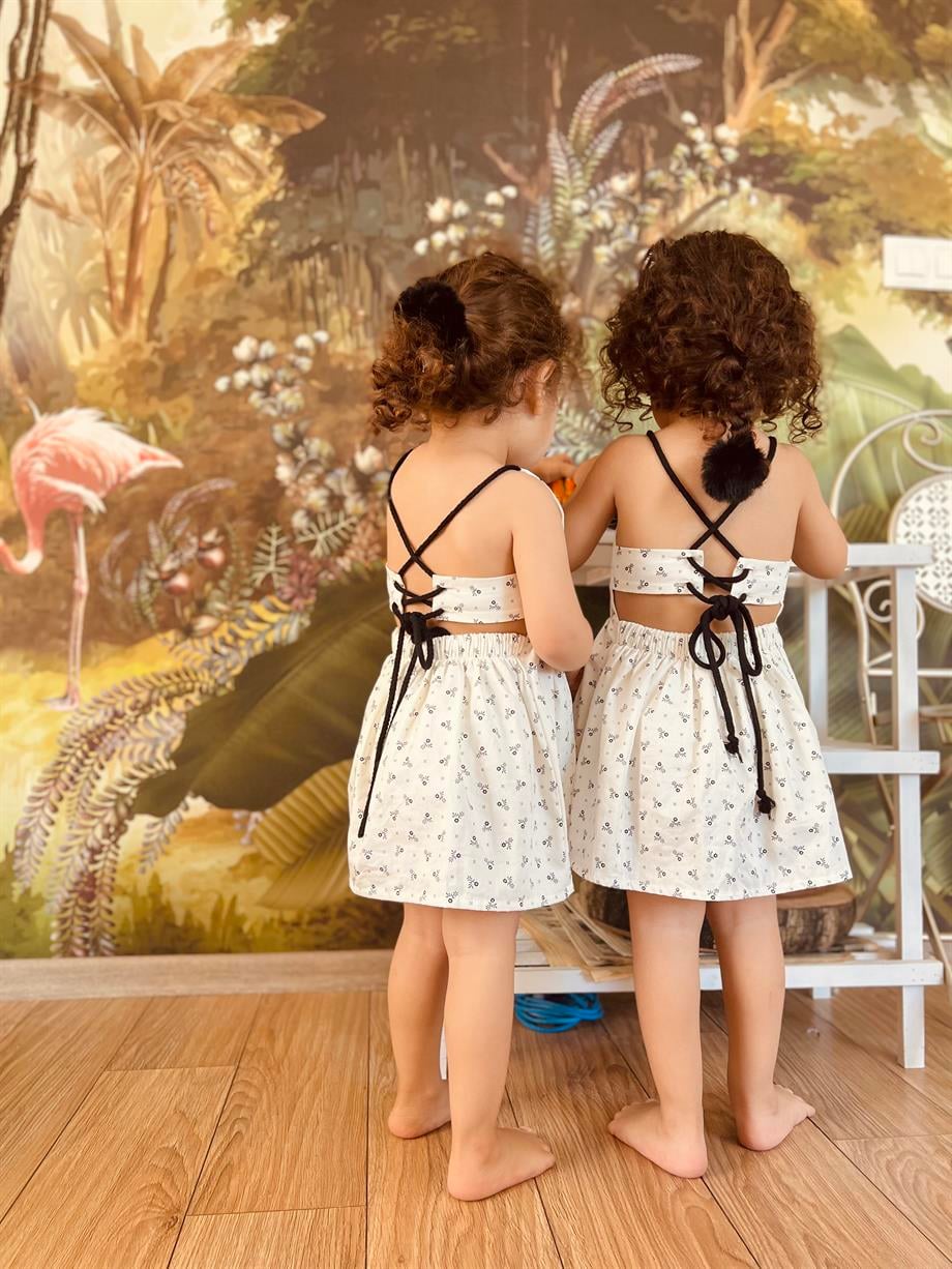 Daisy Sırt Detaylı Elbise