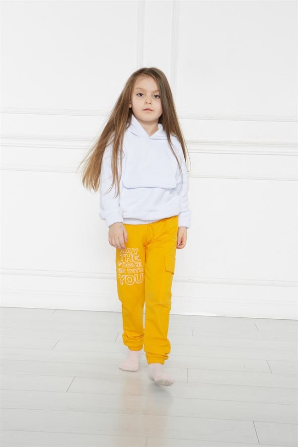 Kidsabu Force Sarı Çocuk Pantolon