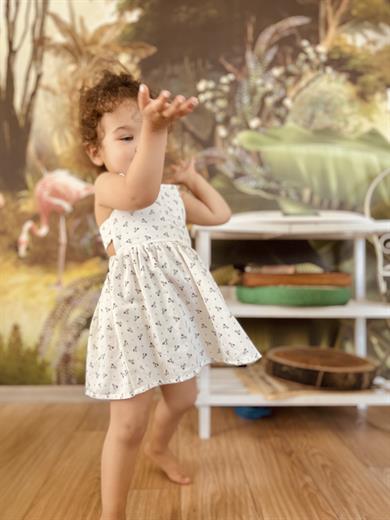 Daisy Sırt Detaylı Elbise