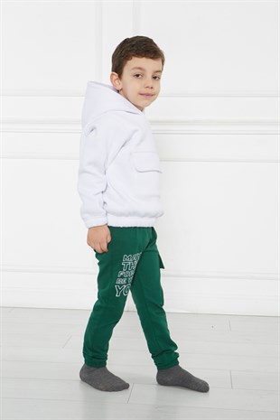 Kidsabu Force Yeşil Çocuk Pantolon