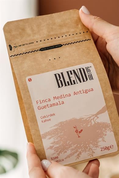 Guatemala Finca Medina Çekirdek Kahve 250 g 