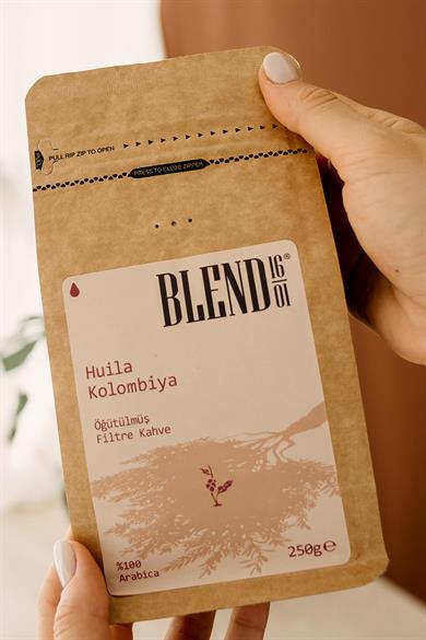 Kolombiya Huila Filtre Kahve 250 g (Öğütülmüş)