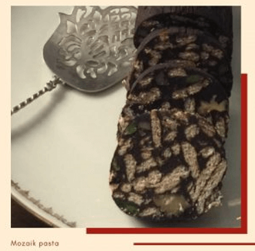 Mozaik Pasta Yılbaşı Yemek Listesi