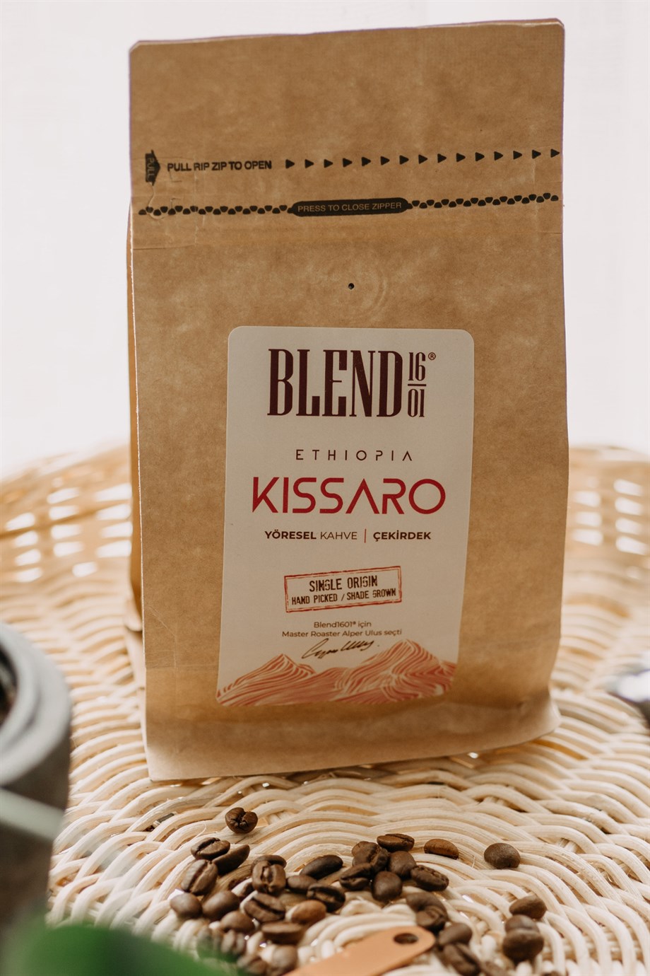 Etiyopya Kissaro Kavrulmuş Çekirdek Kahve 250 gr | Blend1601