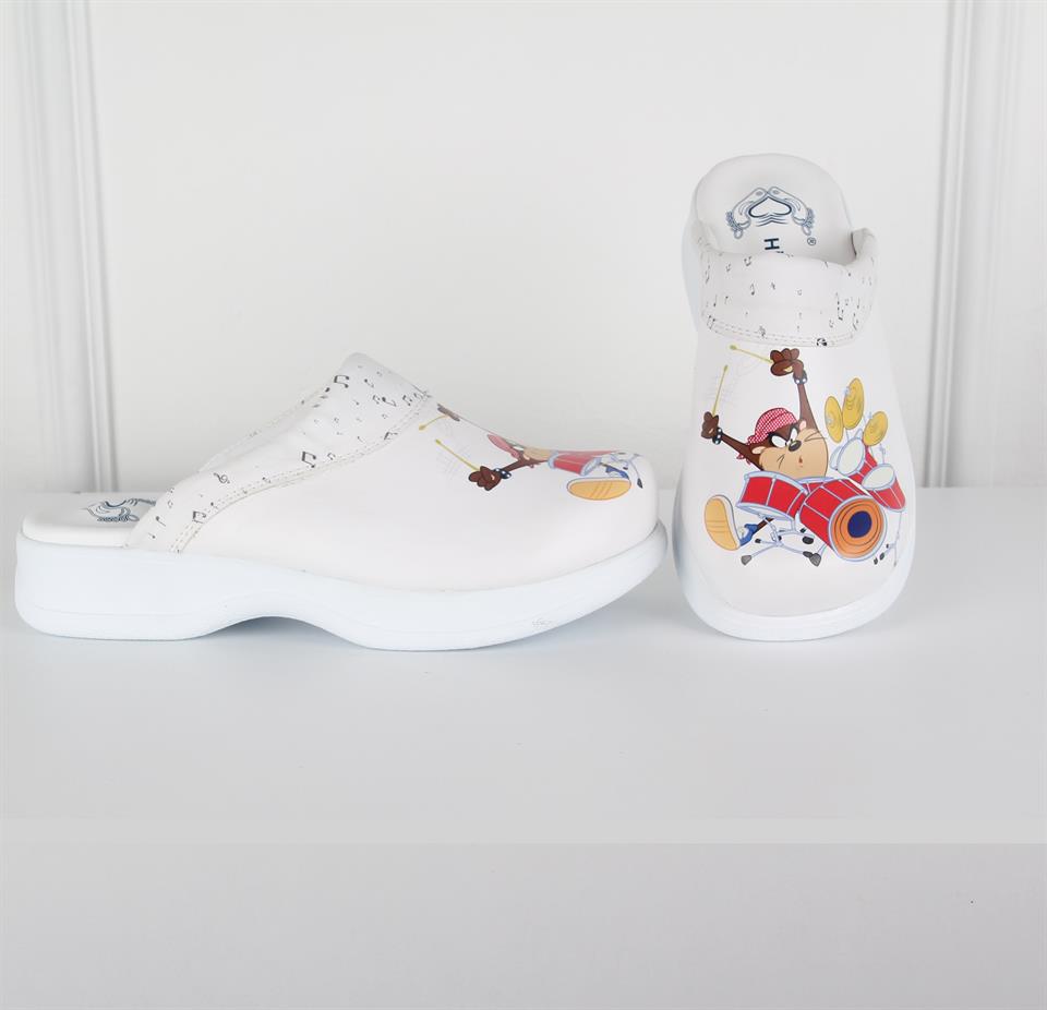 HİPOKRAT MEDİKAL OUTLETÇizgi Figür Desenli Sabo Terlik