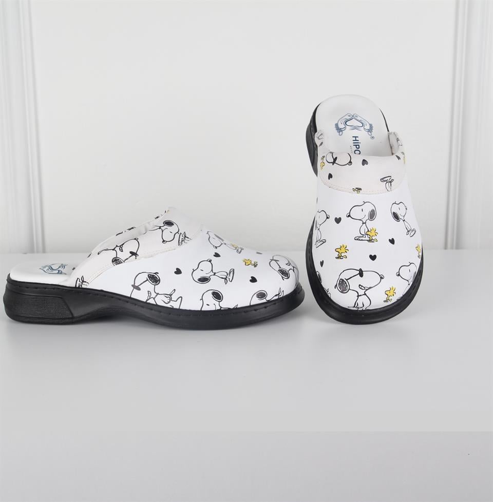 HİPOKRAT MEDİKAL OUTLETKuş Köpek Desenli Sabo Terlik