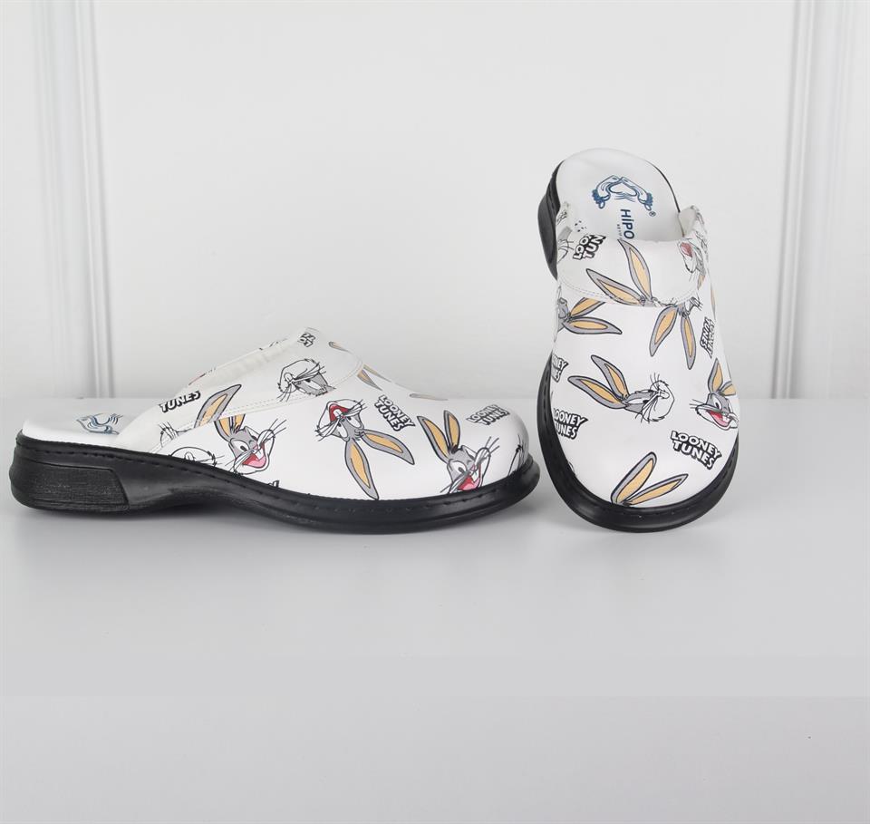 HİPOKRAT MEDİKAL OUTLETTavşan Desenli Sabo Terlik