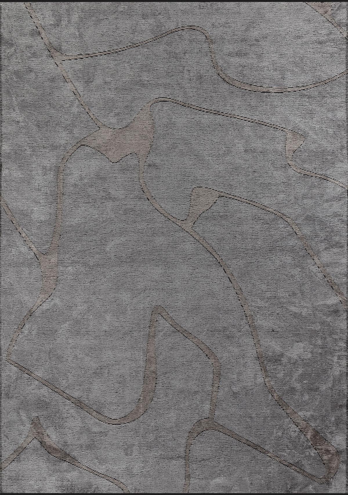 APEX HALI Hare Premium 1322 Aç1k Gri - Bej Makine Halıları