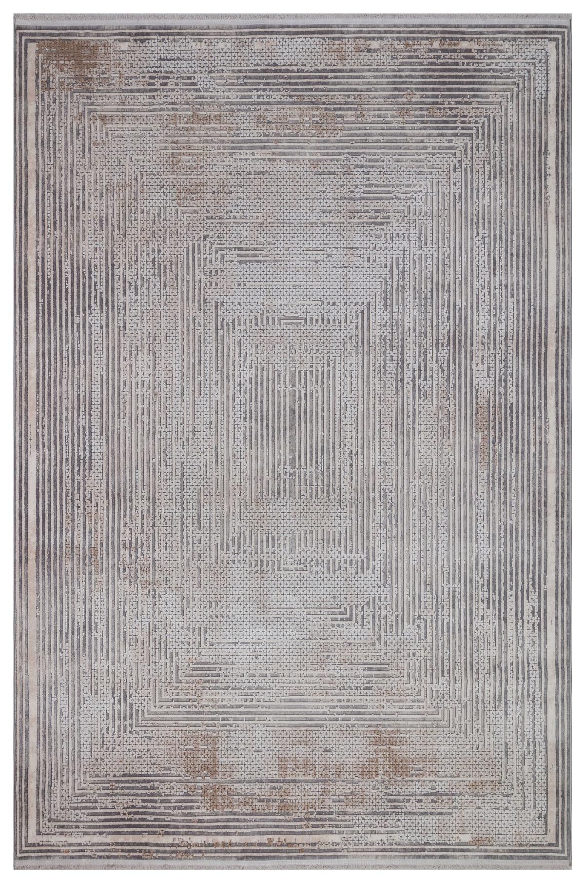 APEX HALI Serenity 7861 Gri Makine Halıları