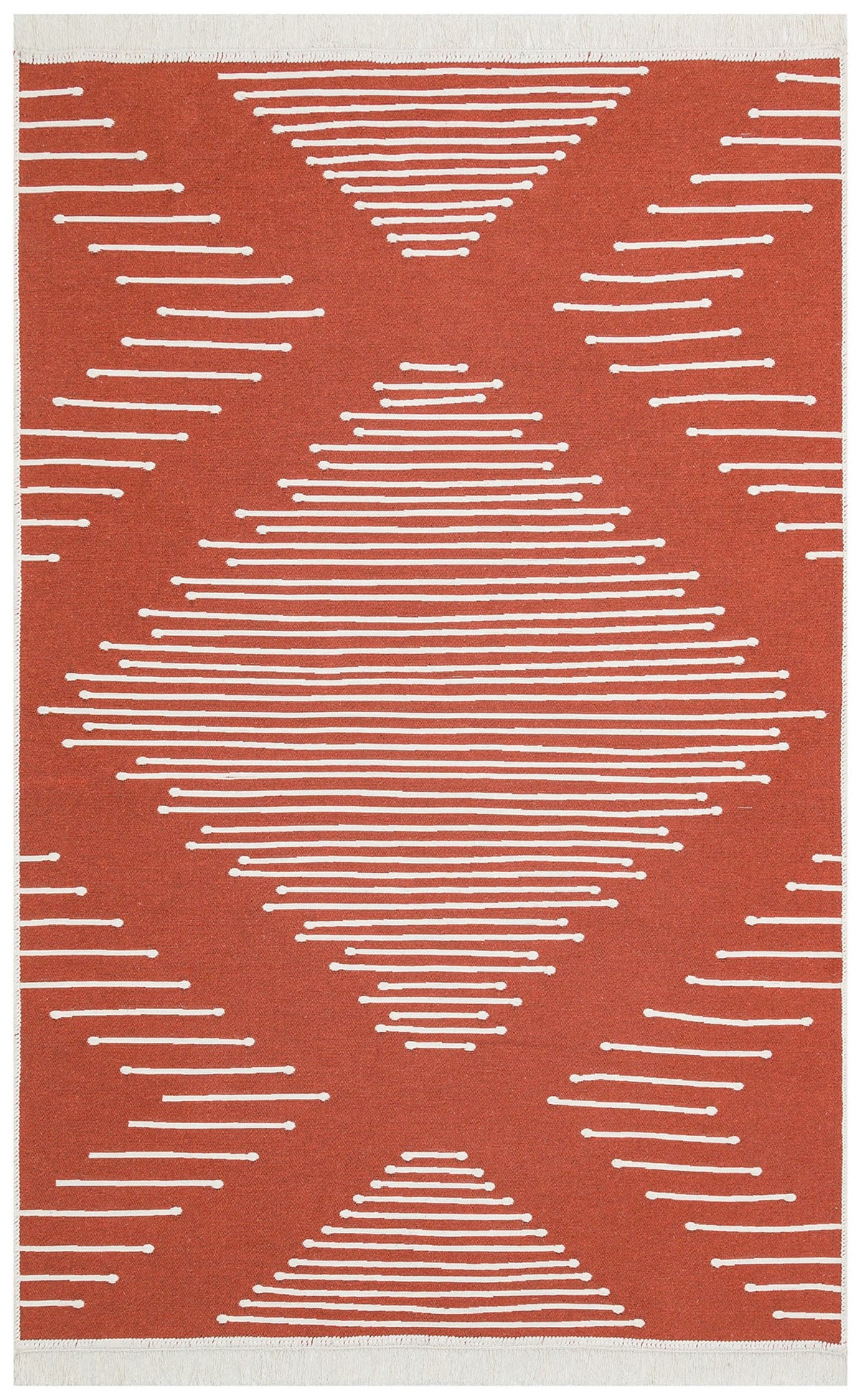 Eko Halı Arya Ar 15 Terra Yıkanabilir Çift Taraflı Modern Desenli Dokuma Kilim