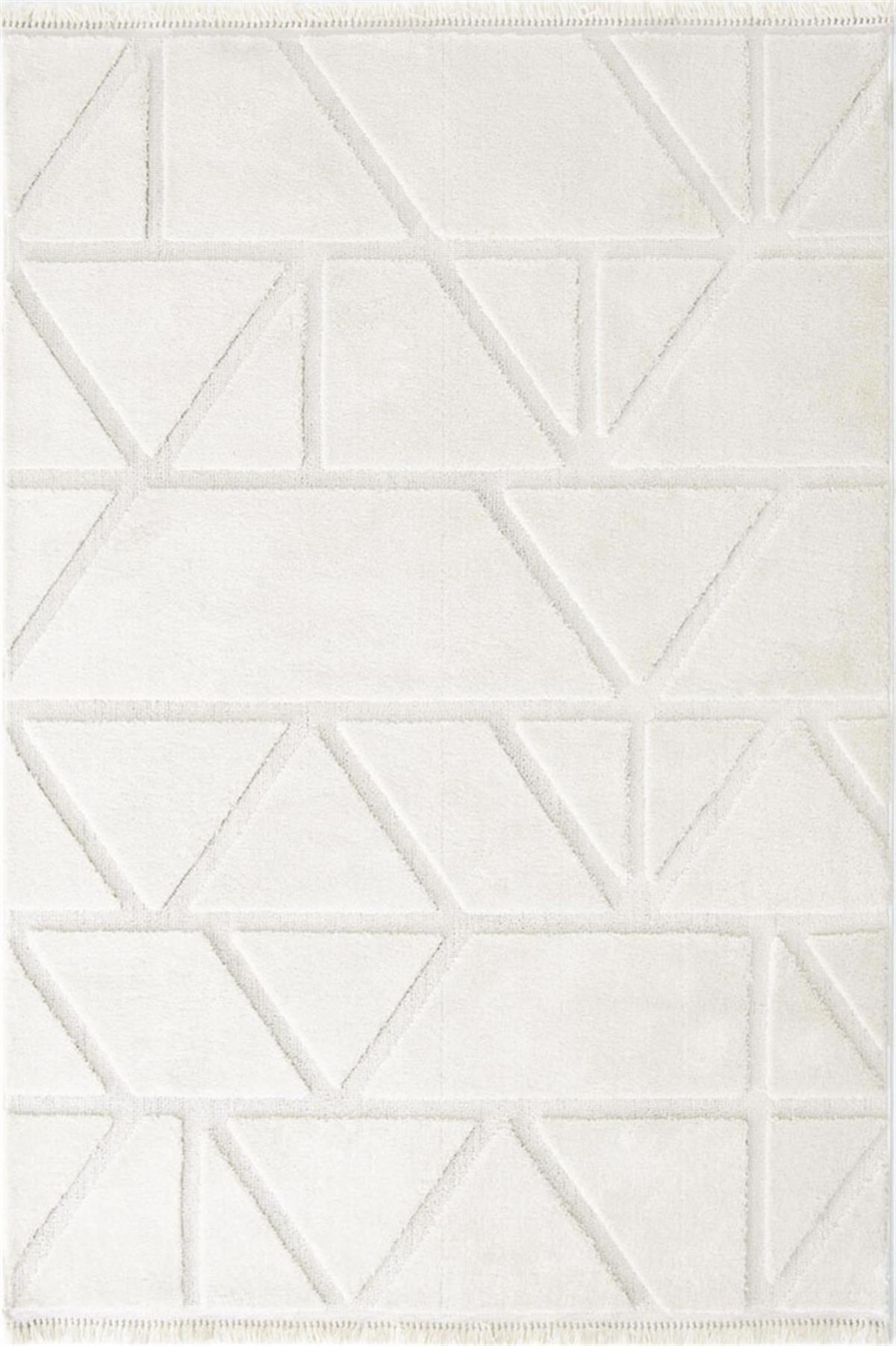 Çam Halı ASPENDOS 2211 Krem Koridor Halısı Kesme Yolluk Mutfak Halısı Modern Salon Halısı