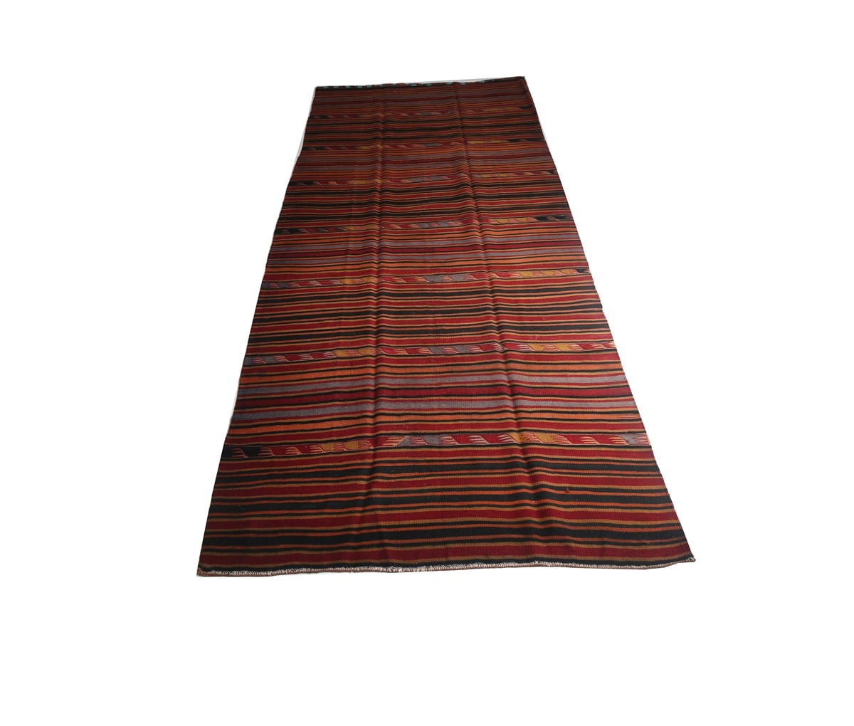 Çam Halı Çok Renkli El Dokuması Anadolu Yün Kilim 626