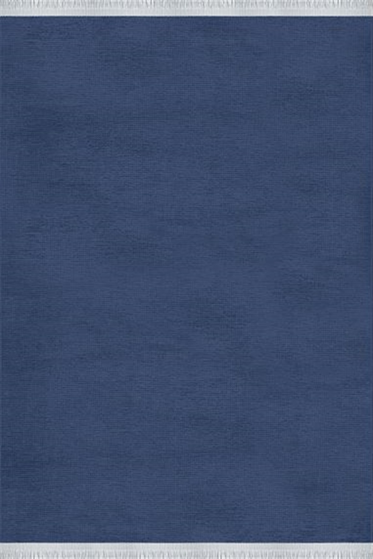 Çam Halı Crea Decolux Azade 8207 Lacivert Özel Kaymaz Tabanlı Pamuk Dokuma Kilim