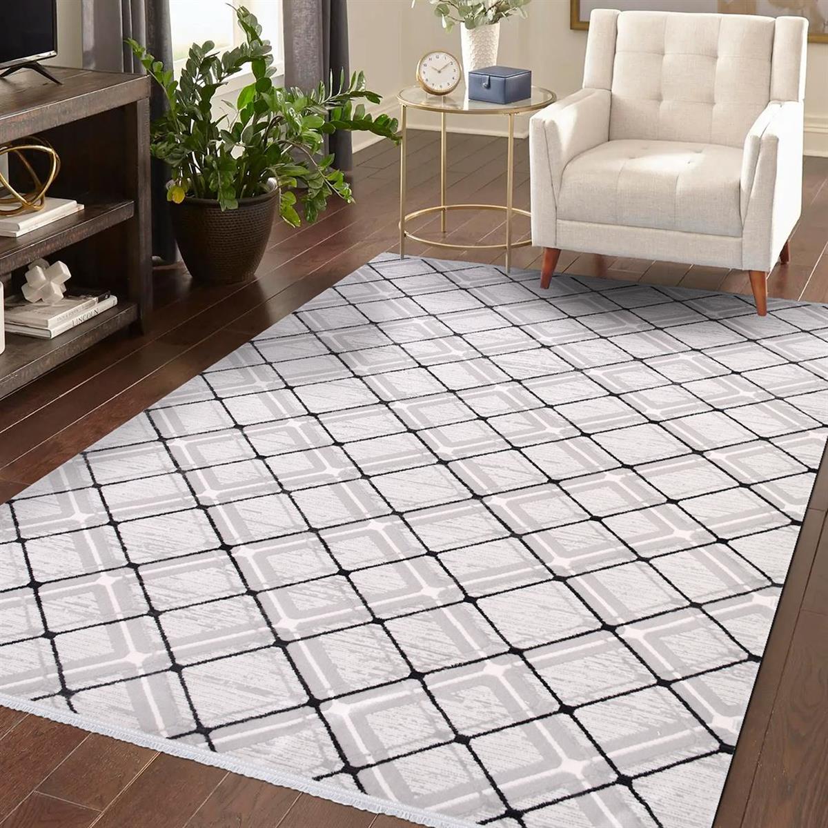 Çam Halı Crea Plus Argilla 15528 Modern Desenli Makine Halısı