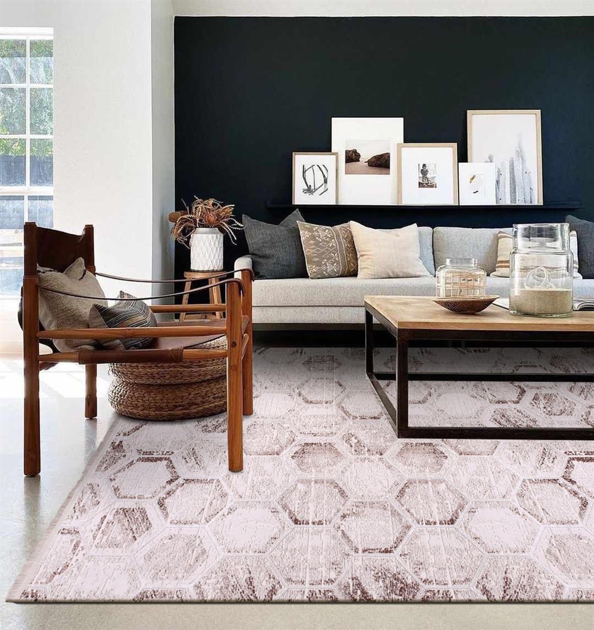 Çam Halı Crea Plus Argilla 15904 Modern Desenli Makine Halısı