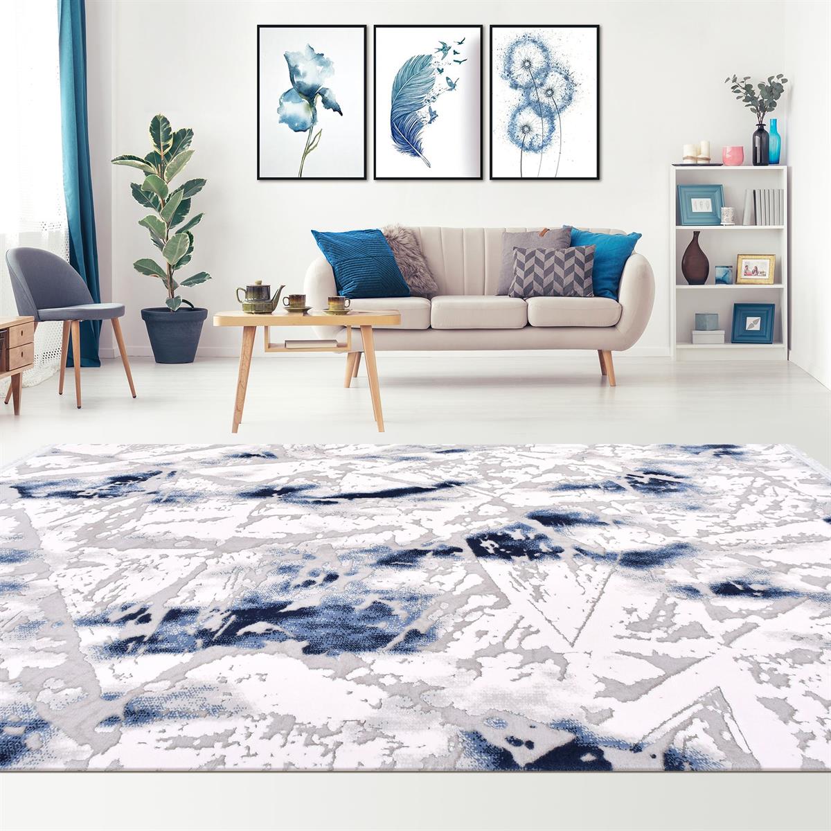 Çam Halı Crea Plus Cosmos 7643A Modern Desenli Makine Halısı