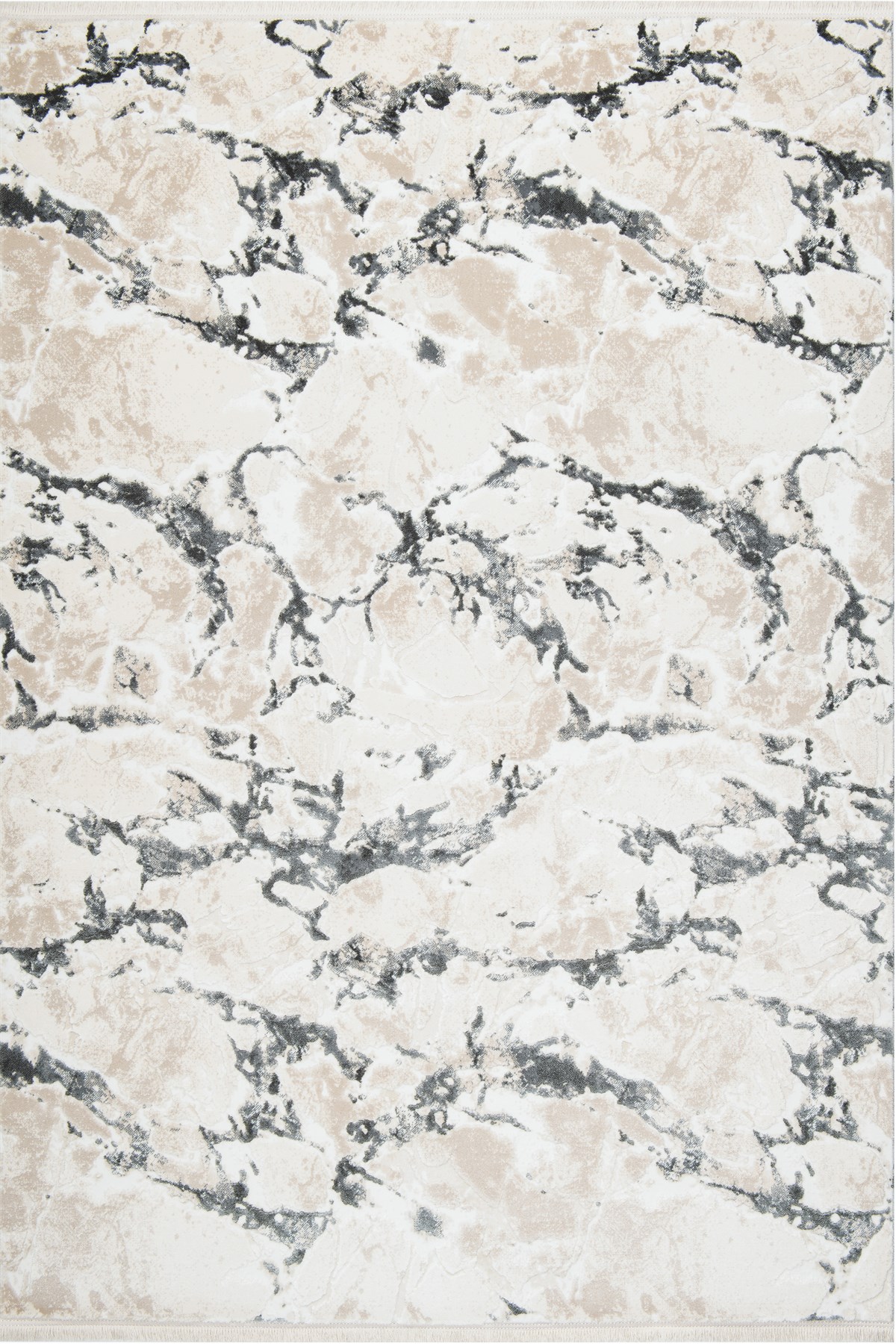 Çam Halı Crea Plus Diamond 2103 Gri Modern Desenli Makine Halısı