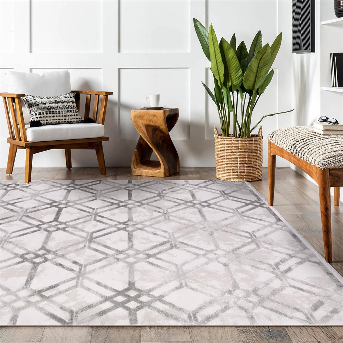 Çam Halı Crea Plus Royal 14683 Modern Desenli Makine Halısı