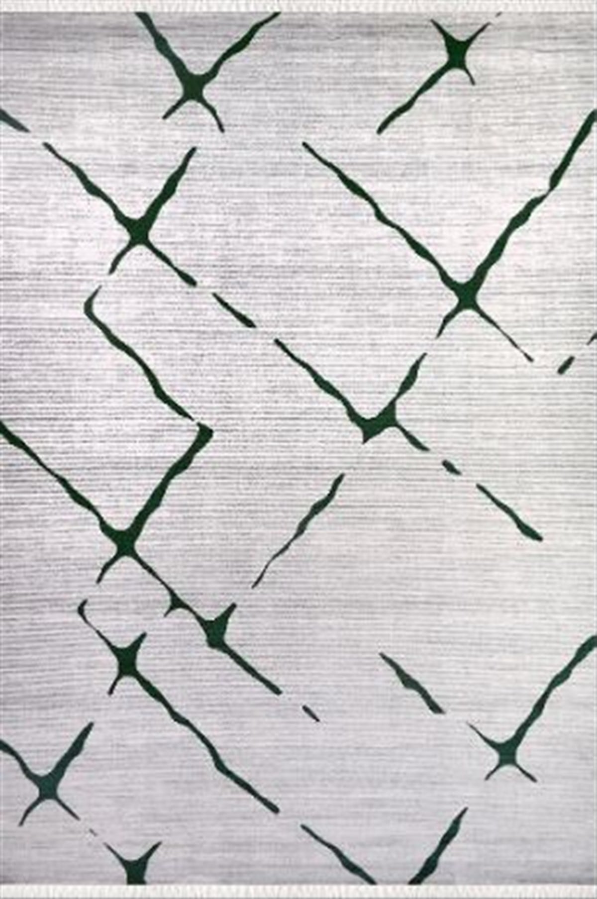 Çam Halı Crea Plus Stone Roxanne 17138 Gri Yeşil Modern Desenli Makine Halısı