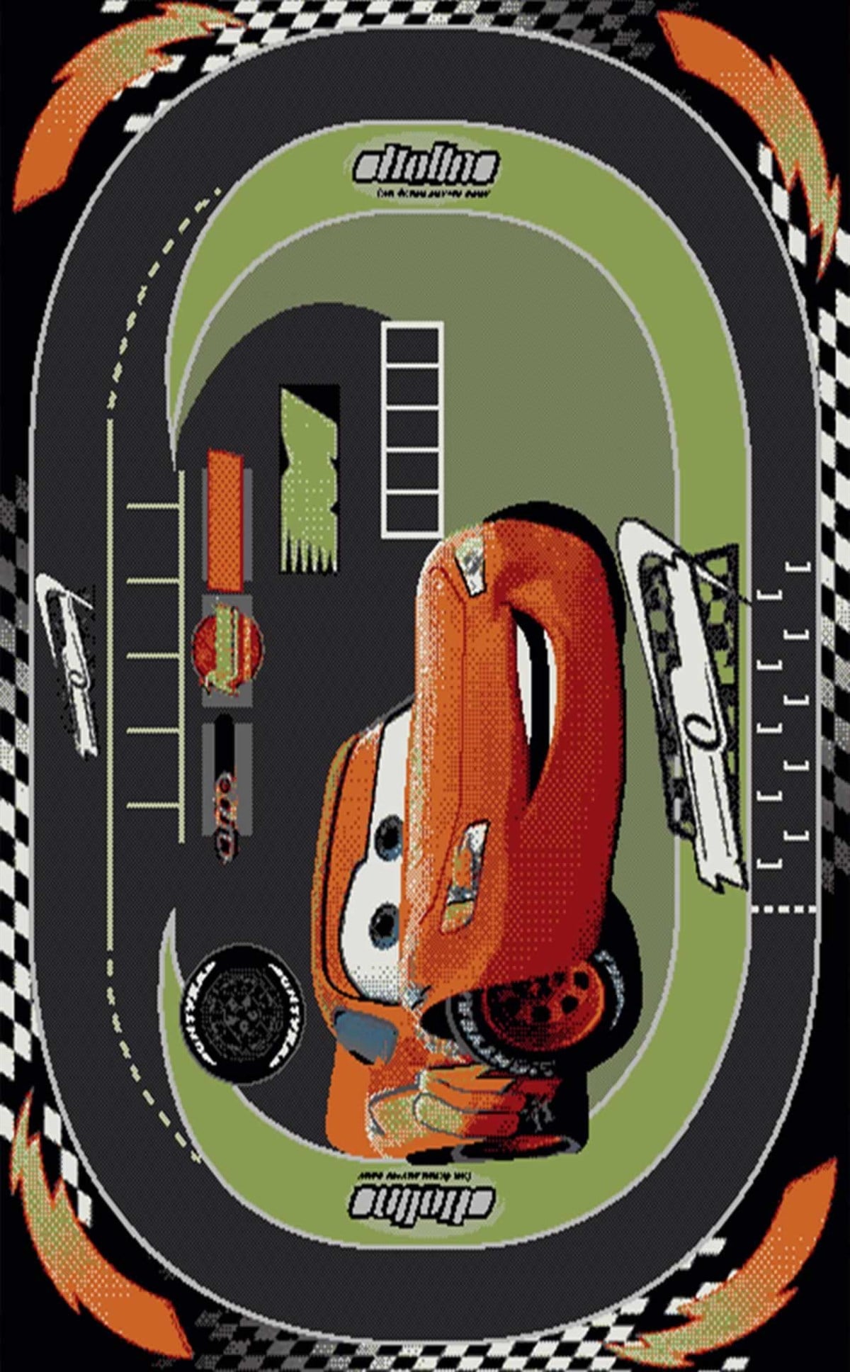 Çam Halı EKO KIDS KDS 02 CARS MULTY D Eko Halı
