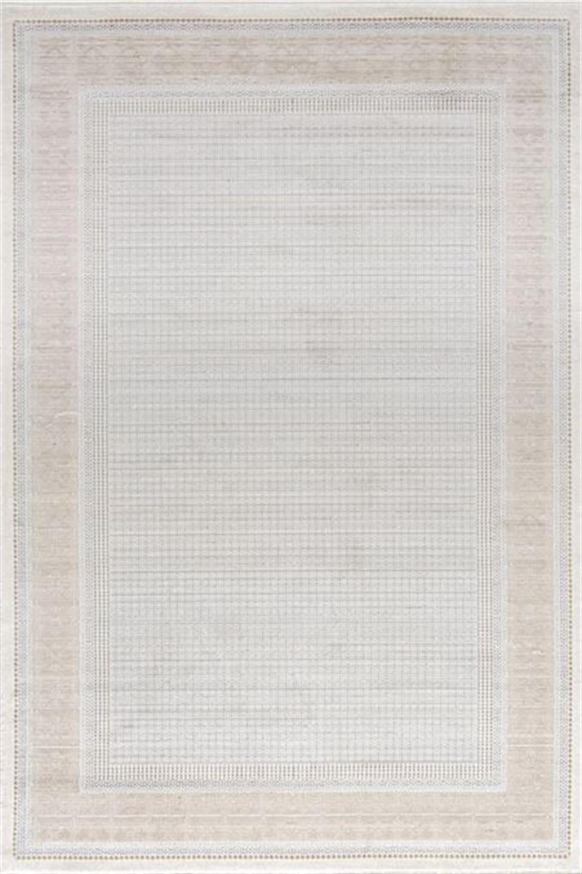 Çam Halı Elit 1501 Bej Romans Halı Modern Desenli Makine Halısı
