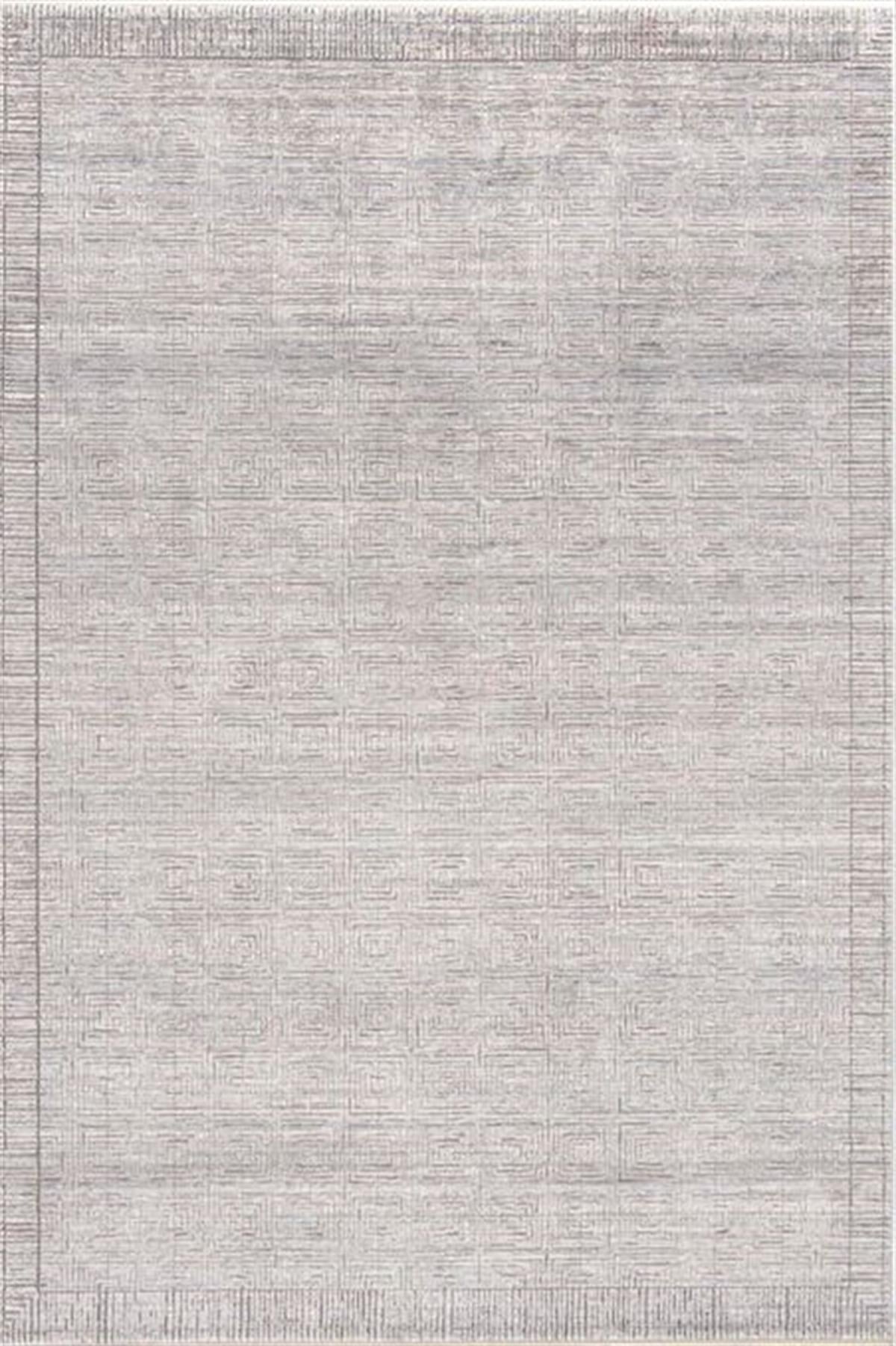 Çam Halı Elit 1505 Gri Romans Halı Modern Desenli Makine Halısı
