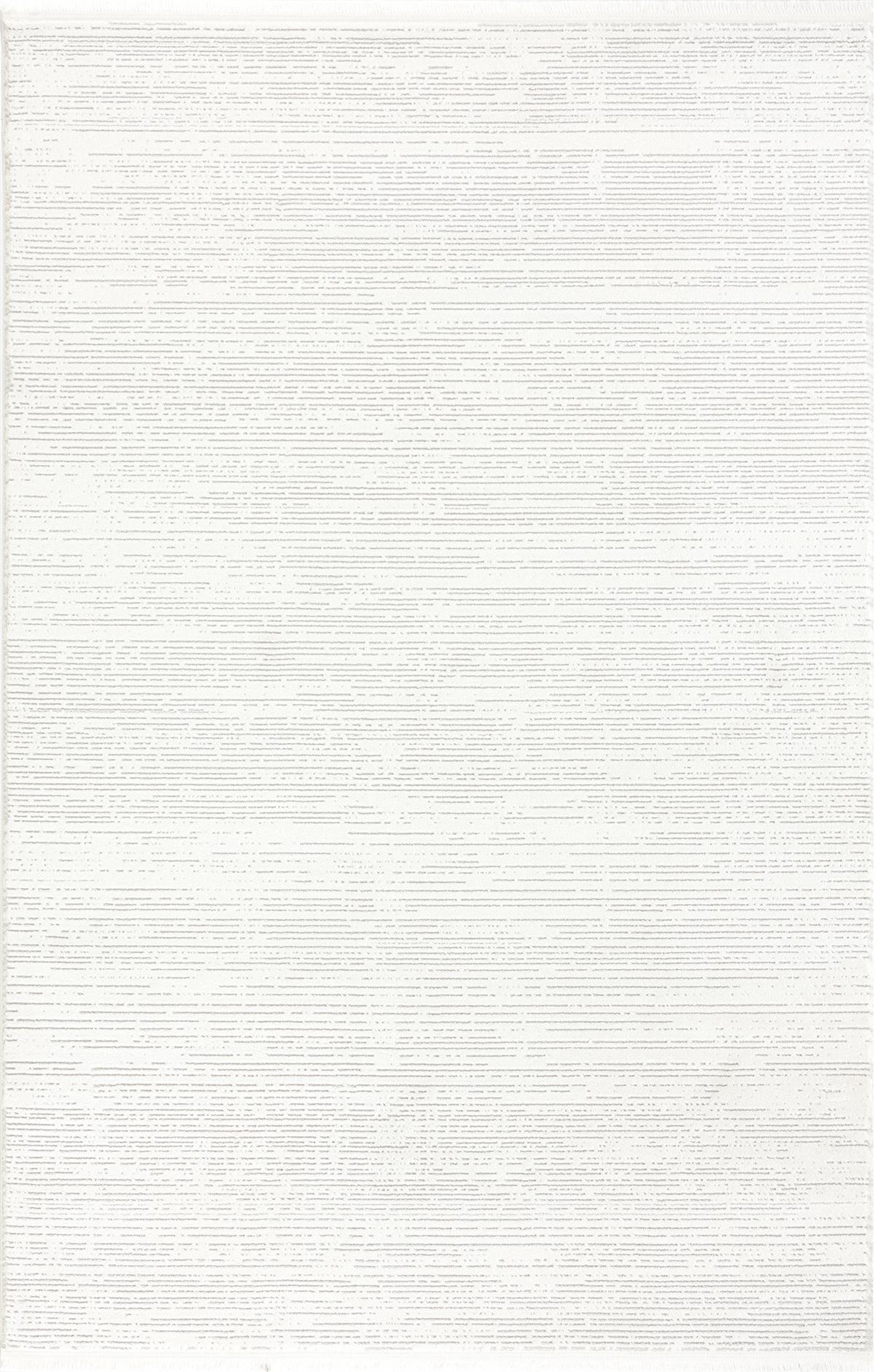 Çam Halı Eliza 4309 Beyaz Enti Halı Modern Desenli Makine Halısı