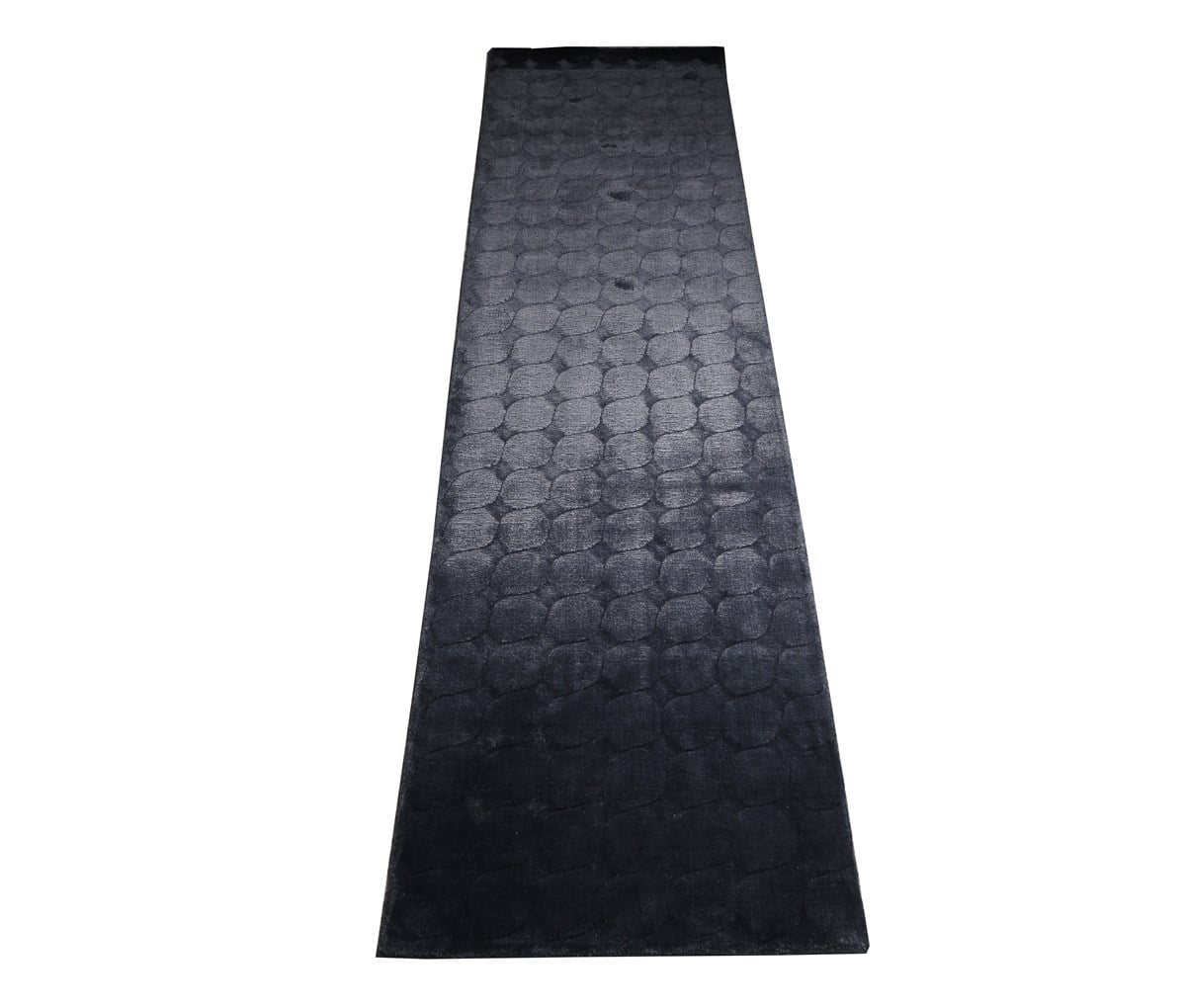 Çam Halı Emboss JR 67 Blue Modern Desen Yeni Zellanda Yünü ve Viskon El Dokuması Halı
