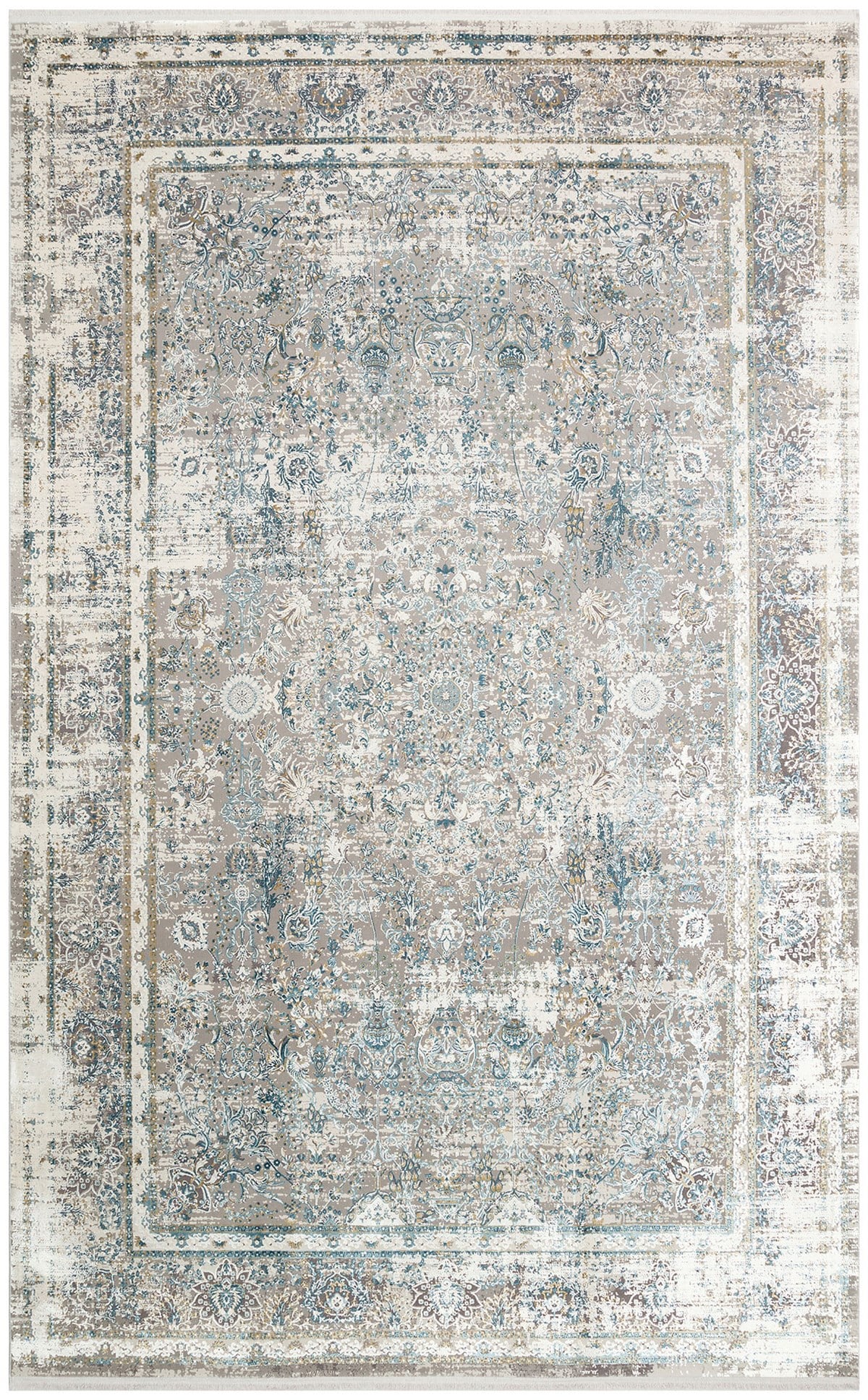 Eko Halı Fresco Fs 29 Cream Blue Xw