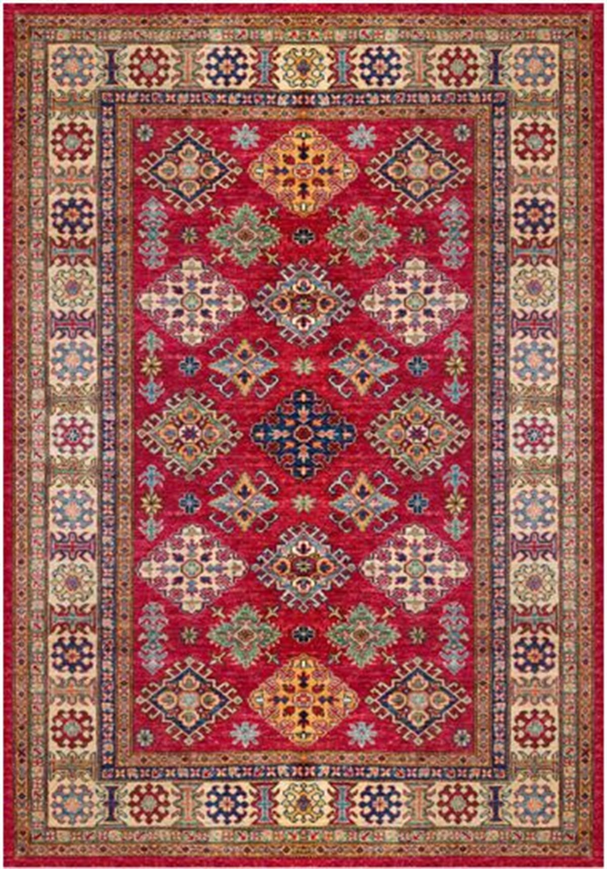 Çam Halı Gloria TD734 Multi Etnik Desen Dokuma Saçaklı Kilim
