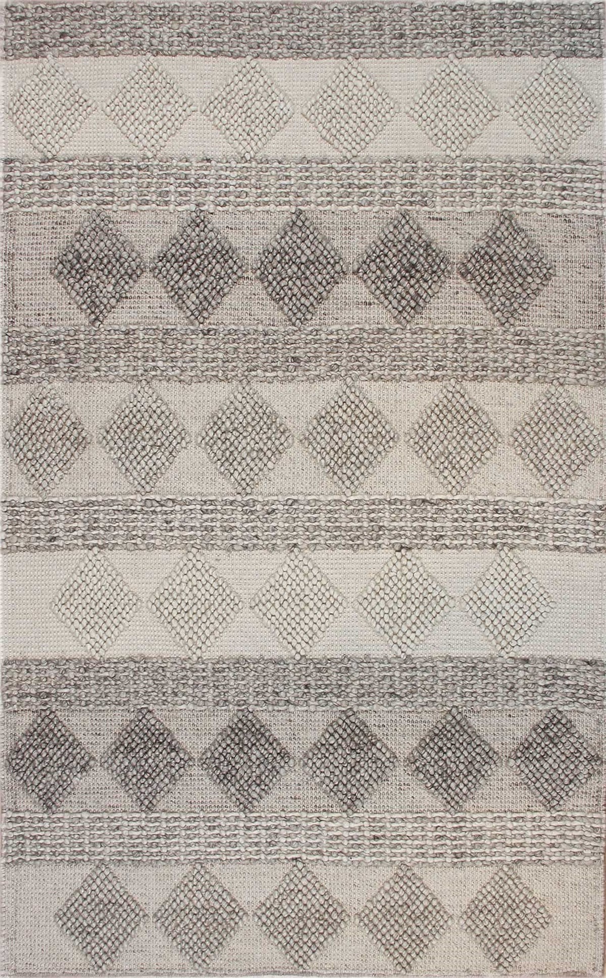 Eko Halı Jade Jd 01 Natural Naturel Kazak Örgü Desenli El Dokuma Örgü Halı