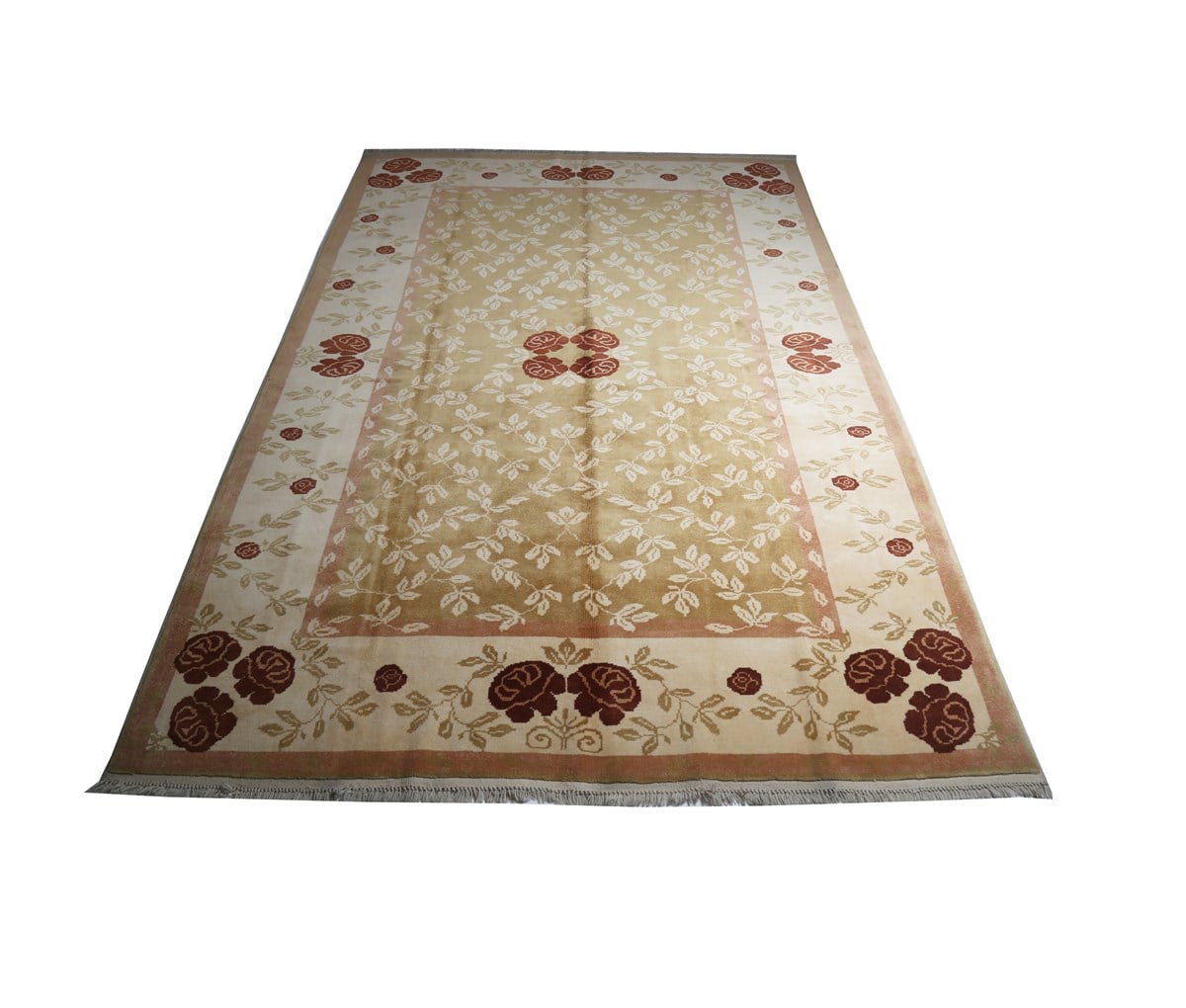 Çam Halı Kaftan 638 Yün El Dokuması Halı