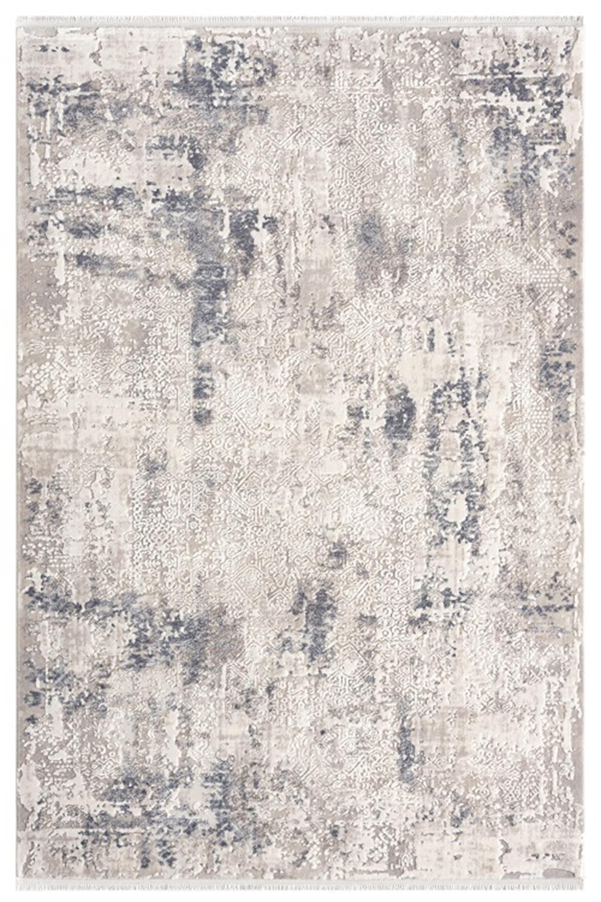 Çam Halı Maçka 4004 Mavi Seyran Halı Modern Desen Makine Halısı
