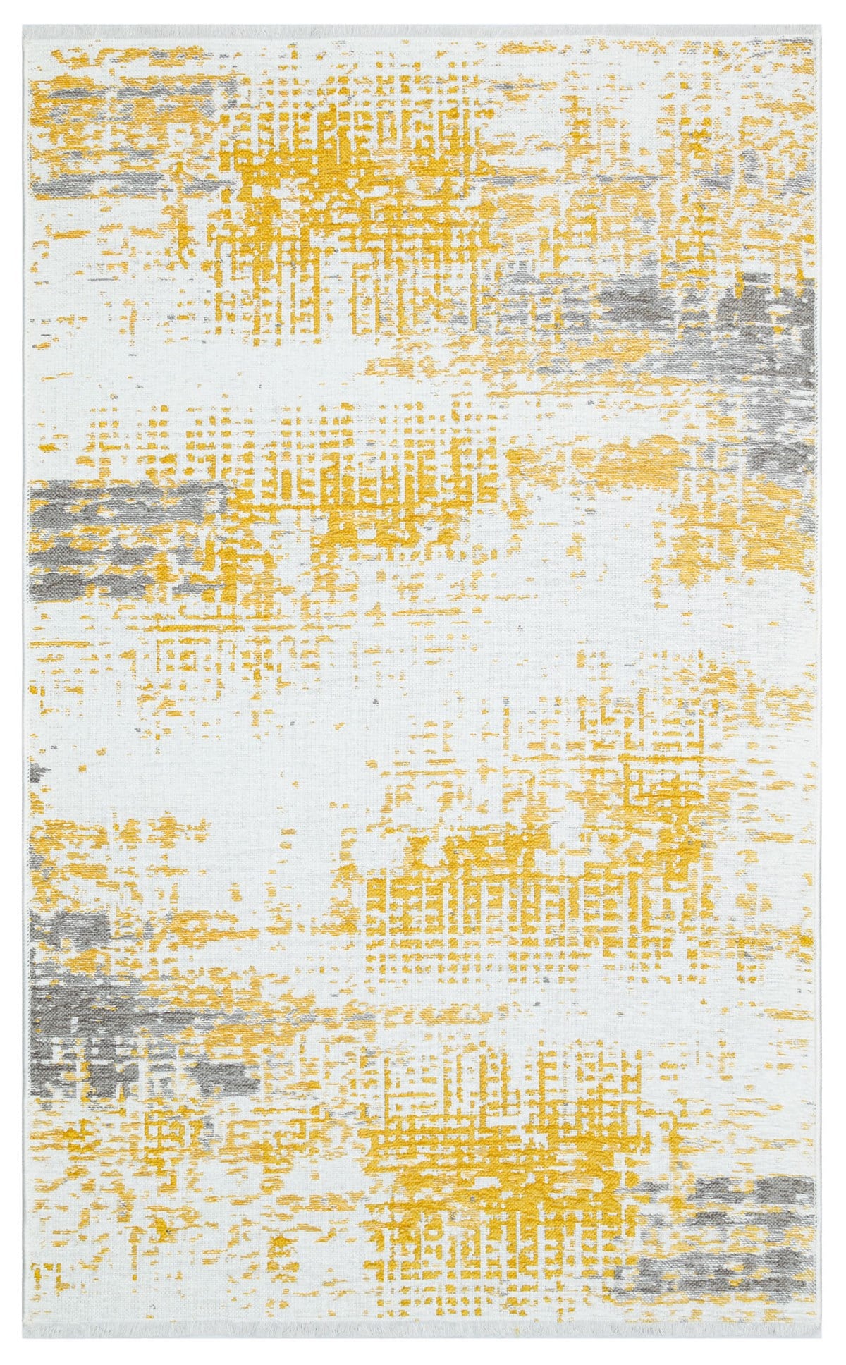 Eko Halı Noa Nk 01 Yellow Grey