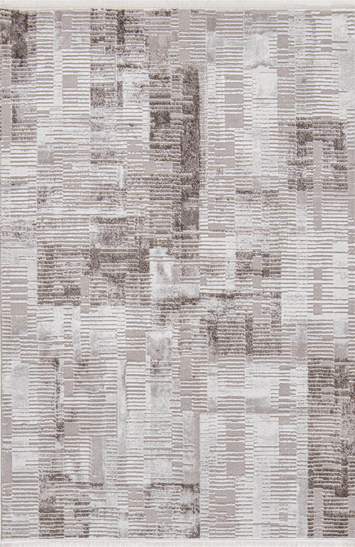 Çam Halı Norm 6204 Bej Romans Halı Modern Desenli Makine Halısı