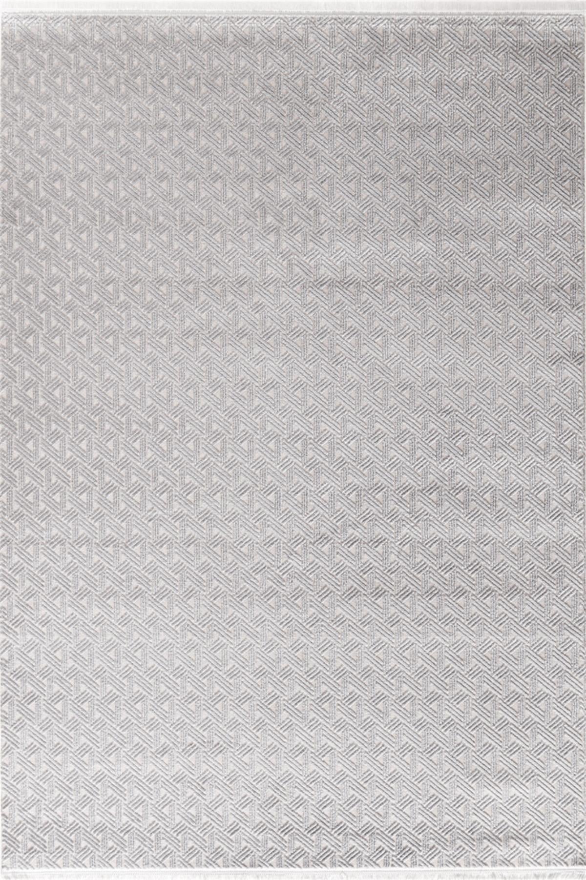 Çam Halı Norm 6212 Gri Romans Halı Modern Desenli Makine Halısı