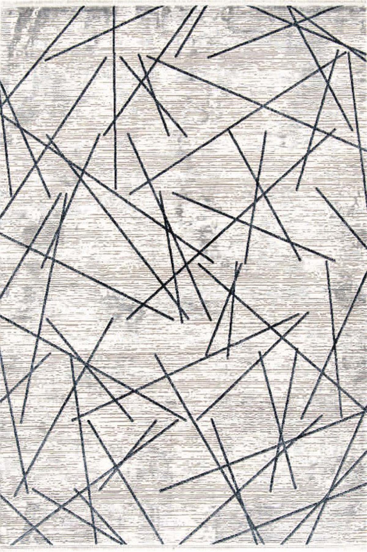 Çam Halı Norm 6215 Mavi Romans Halı Modern Desenli Makine Halısı