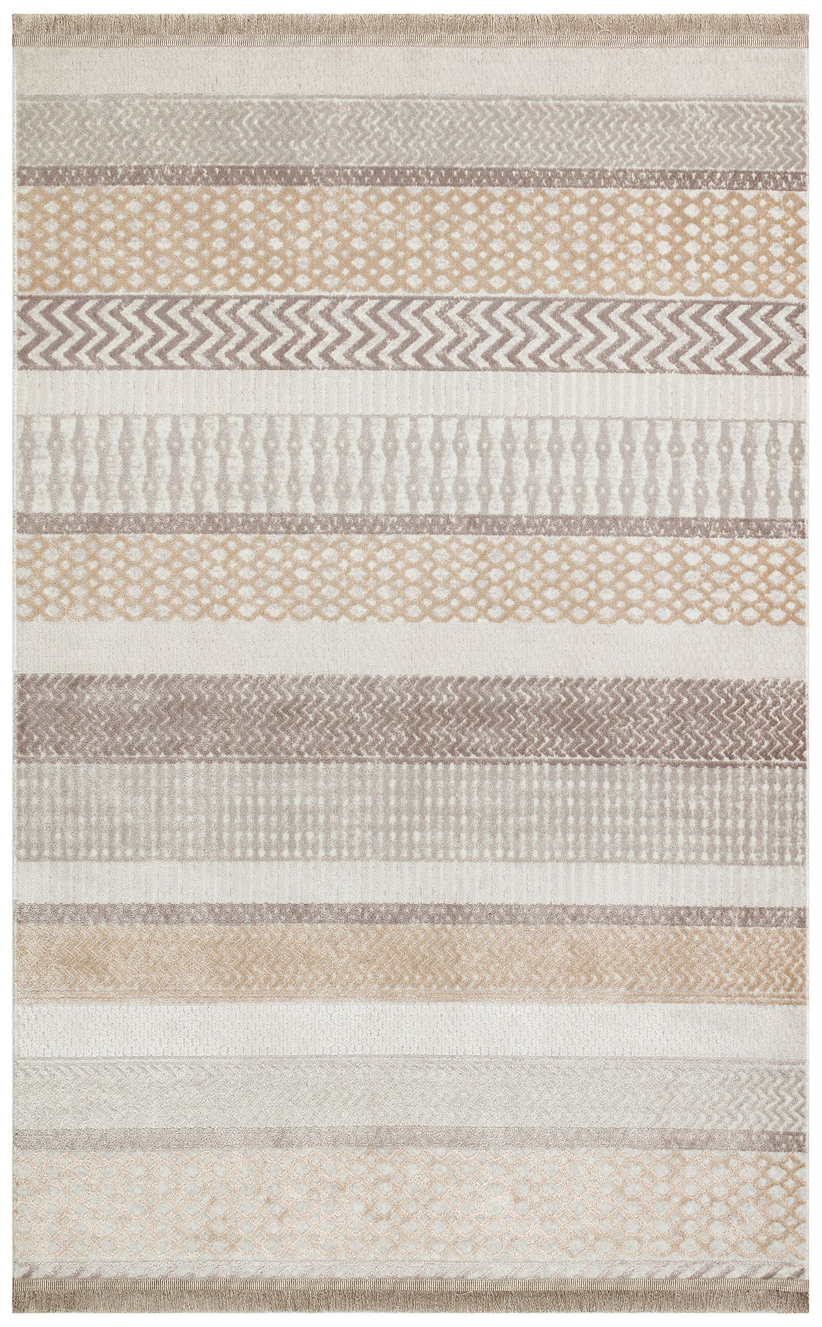 Çam Halı SATEEN ST 14 BEIGE VIZON XW Eko Halı