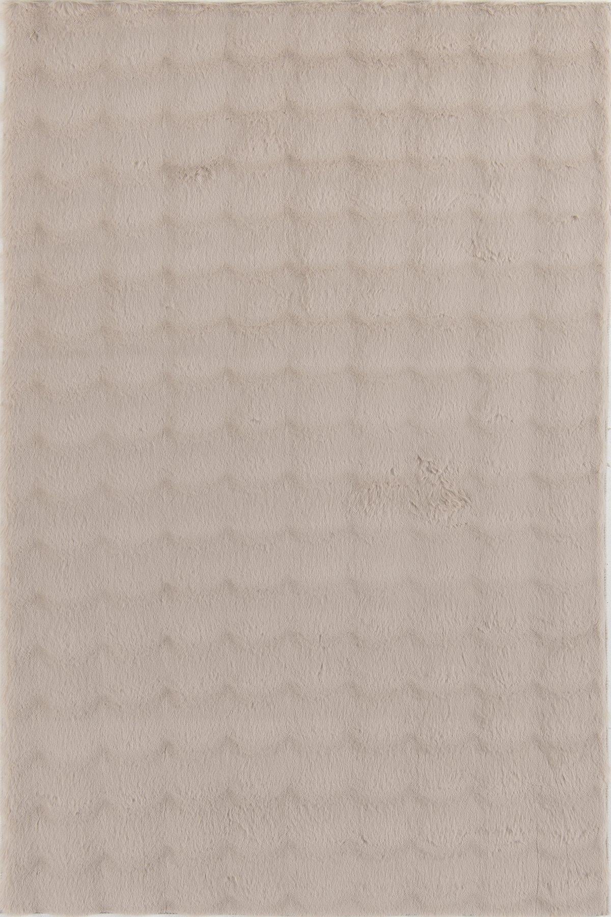 ÇAM Halı SENSETİVE 9305 Vizon Hav Toz Vermez Kaymaz Tabanlı Kabartmalı Peluş Post