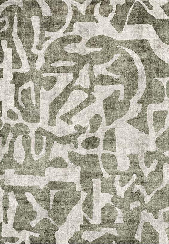 Çam Halı Siesta Modern 32-524 Modern Desenli Dokuma Tabanlı Yıkanabilir Şönil Salon ve Oda Halısı