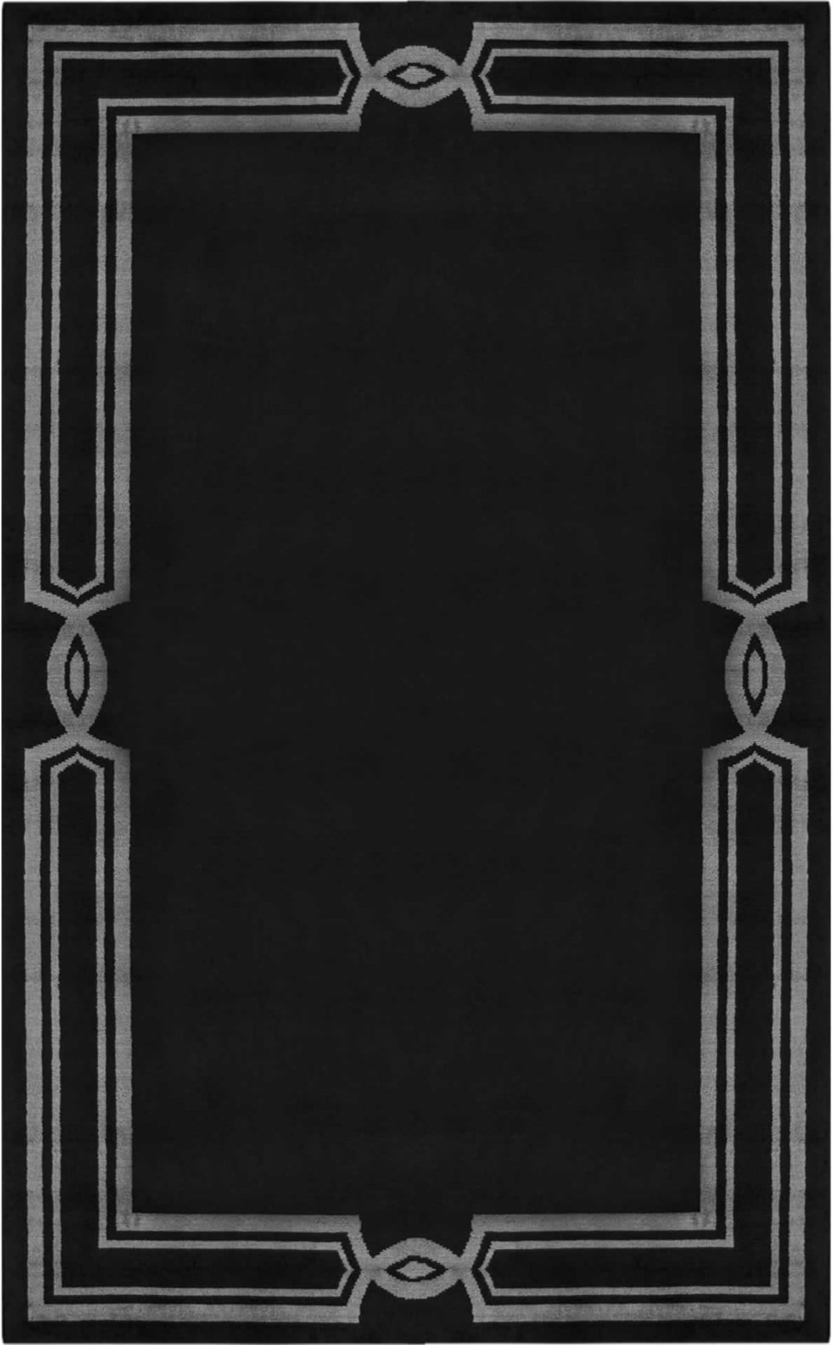 Çam Halı VOGUE VG 03 BLACK GREY Eko Halı